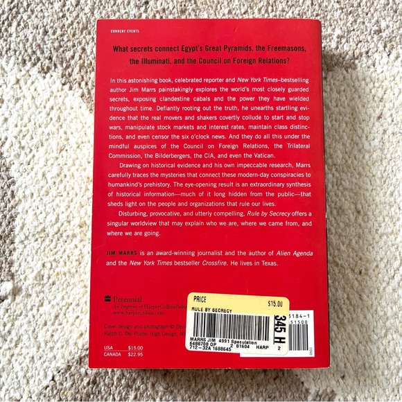 Rule by Secrecy Paperback by Jim Marrs - Picture 2 of 4